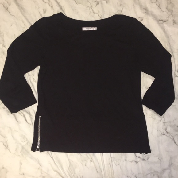 Sweater/ Blouse w/ Zippers on sides - Picture 1 of 1